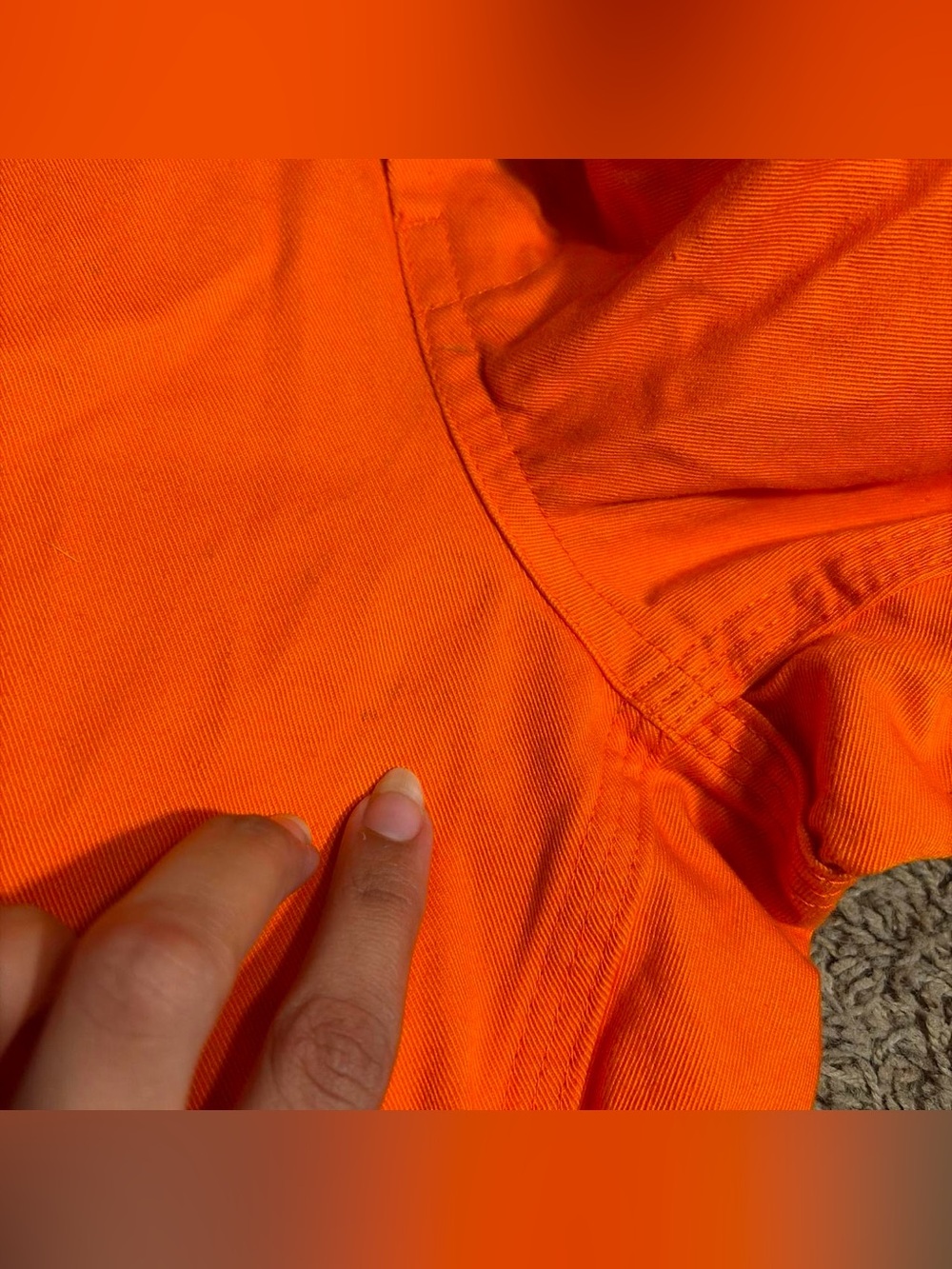 Grunge Orange Prison Jumpsuit Costume by Walls Master Made! - Picture 8 of 8